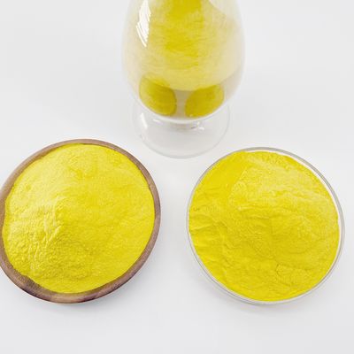 Chế độ xử lý nước công nghiệp chất đông máu chất dốc màu vàng bột poly aluminum chloride COD loại bỏ với hiệu suất