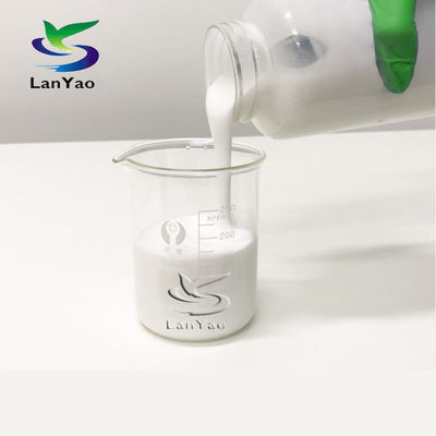 Hóa chất xử lý nước Nhà máy Chất khử bọt silicone hữu cơ hiệu suất cao ISO Dầu chống tạo bọt silicon lỏng màu trắng