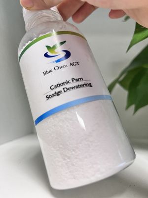 Cation Polyacrylamide CPAM Khử nước bùn Hóa chất Flocculant Xử lý nước uống