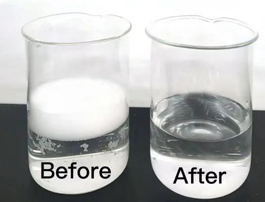 Lỏng silicone Defoamer để chiết xuất rượu đen từ sản xuất giấy và bột chống bọt