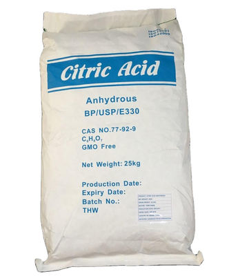 axit citric anhydrous monohydrate bột trắng cho xử lý nước thải công nghiệp Cas số 77-92-9