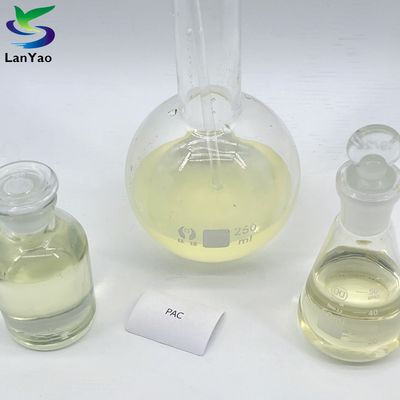 Máy lọc nước màu vàng nhạt hoặc không màu PAC để xử lý hiệu quả