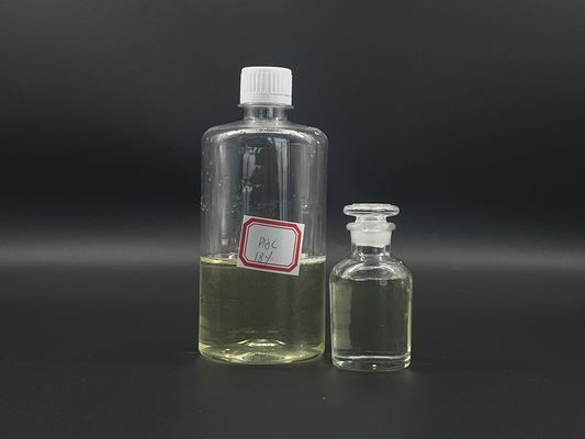 Điều trị nước trong trắng màu vàng PAC Lỏng với hàm lượng 10-18% để loại bỏ hiệu quả COD BOD