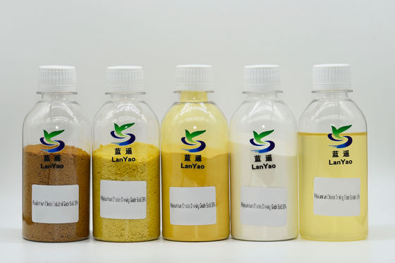 Polyaluminum Chloride xử lý nước Pac chất đông máu lỏng rắn