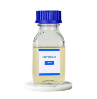 Chất xử lý nước lỏng màu vàng mỡ PolyDADMAC Polydiallyldimethylammonium Chloride